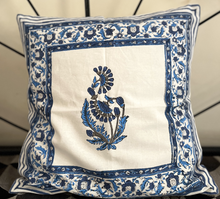 Load image into Gallery viewer, Handmade Block printed Cotton Cushion cover
