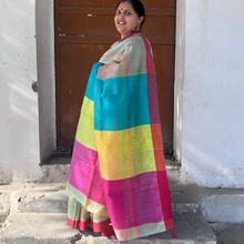 Load image into Gallery viewer, Tussar Kosa saree
