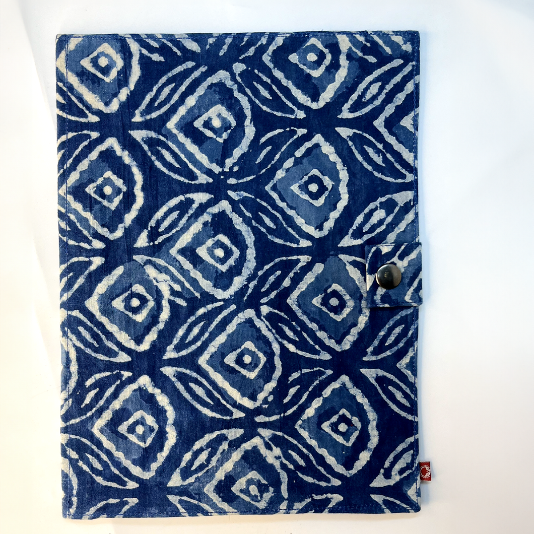 Handmade block printed File folder