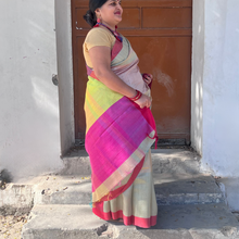 Load image into Gallery viewer, Tussar Kosa saree
