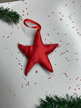 Load image into Gallery viewer, Mini Handmade Christmas Stars- Assorted Hangings  ( Set of 5 )
